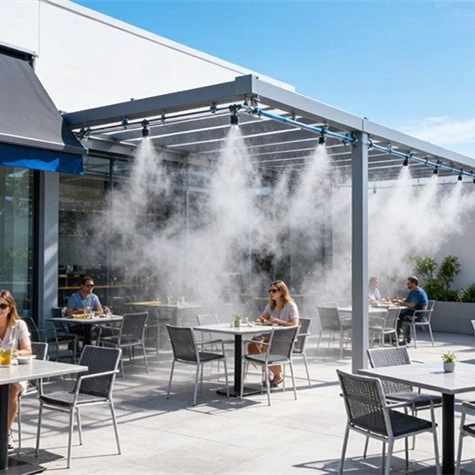 Outdoor Cooling Misting System
